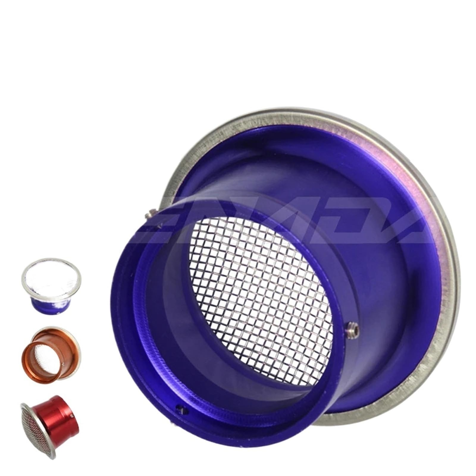 Universale Filtro Aria Adatto per tazza filtro aria carburatore 50/55mm pile di velocità con rete per 21-34mm(50MM-yellow)