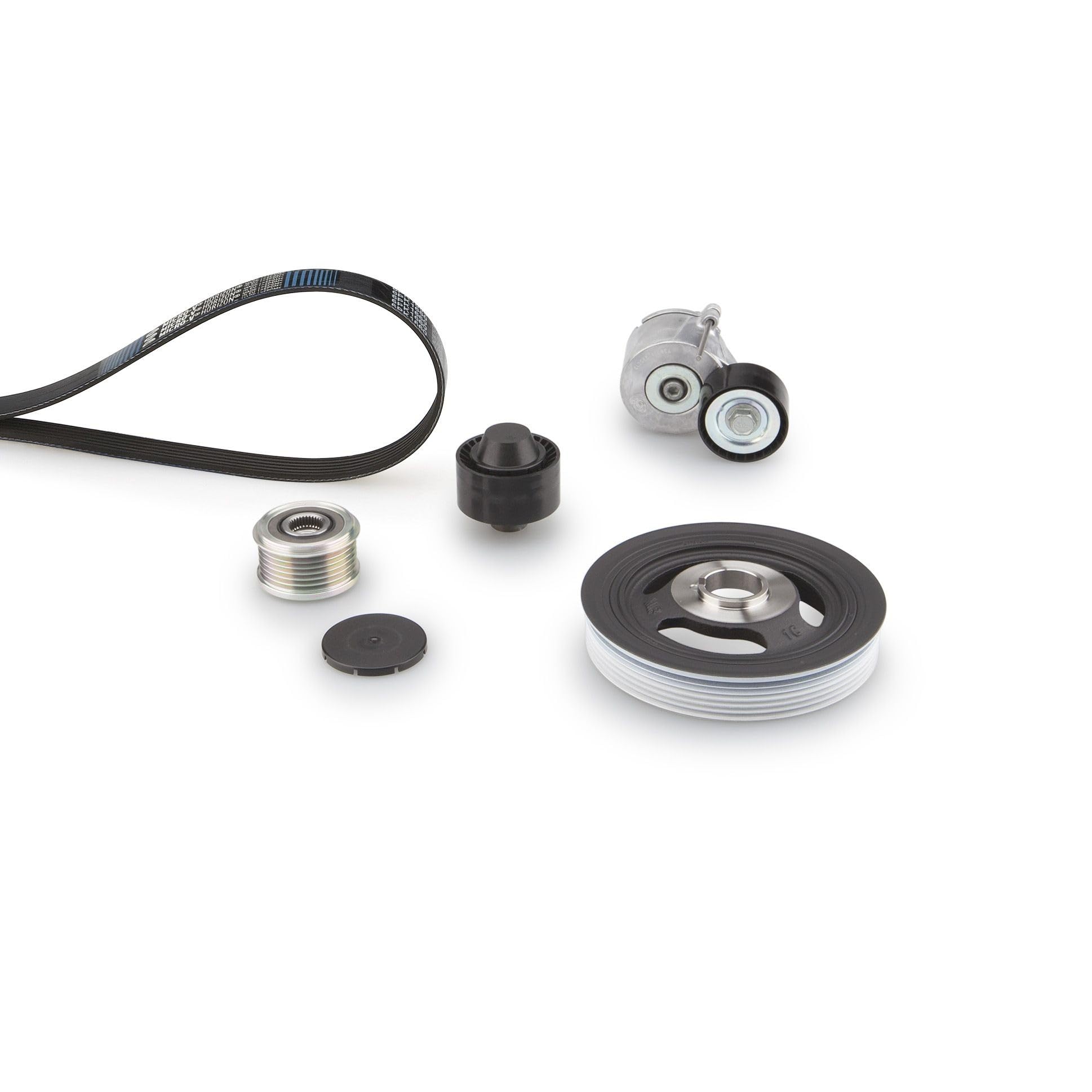 Gates Kit Cinghie Poly-V K346PK1708 Gomma-image