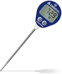 DeltaTrak 11050 Professional Digital Meat Thermometer for Kitchen Waterproof Lollipop Thermometer NSF Certified