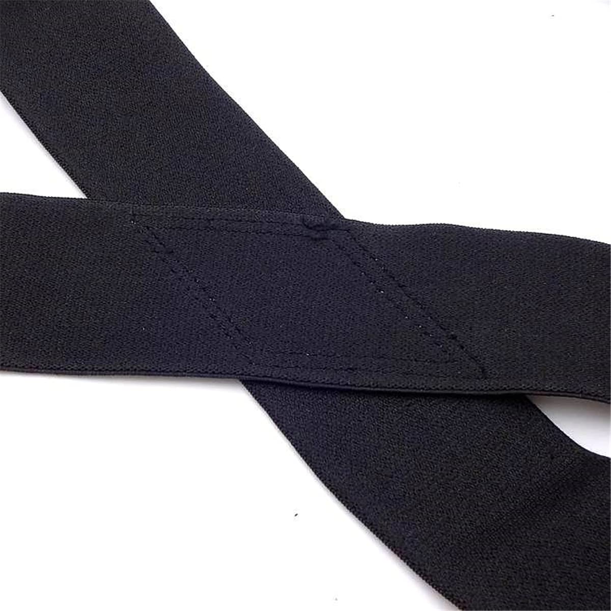 Bretelle da Uomo, Bretelle Regolabili con Clip Resistenti e Larghezza 2 Pollici da Uomo, Colore Mimetico(with Clips)