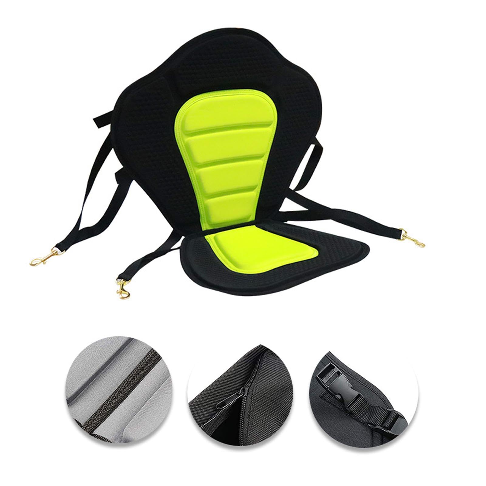 Asiento de Kayak - Asiento de Tabla de Remo, Asiento de Kayak para Tabla de Surf de Remo | Asiento portátil con cojín de EVA para piragüismo, Rafting, Deportes acuáticos y recreación al Aire Libre