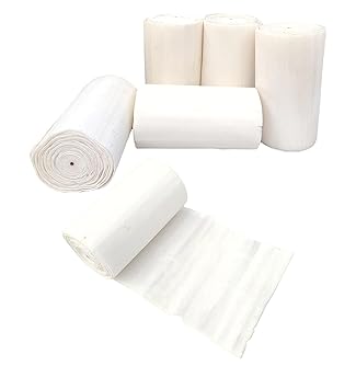 JOYNAGAR Sola Wood Paper Roll Sheet for Artificial Flower Making Paper For Crafts 12 cm x 300 cm | 5 Pcs | DIY Craft Paper for Home Decor, Student School Project
