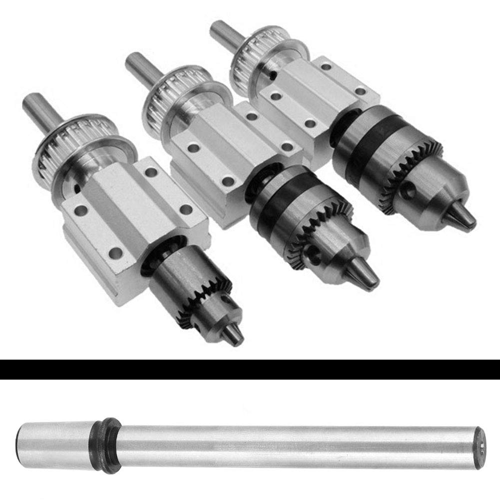 Uchwyt Wiertarski Arbor, B10 B12 B16 ze Stali Węglowej Stożek Morse'a Uchwyt Wiertarski Arbor Adapter,(B12), Uchwyty wiertarskie/klucze uchwytów