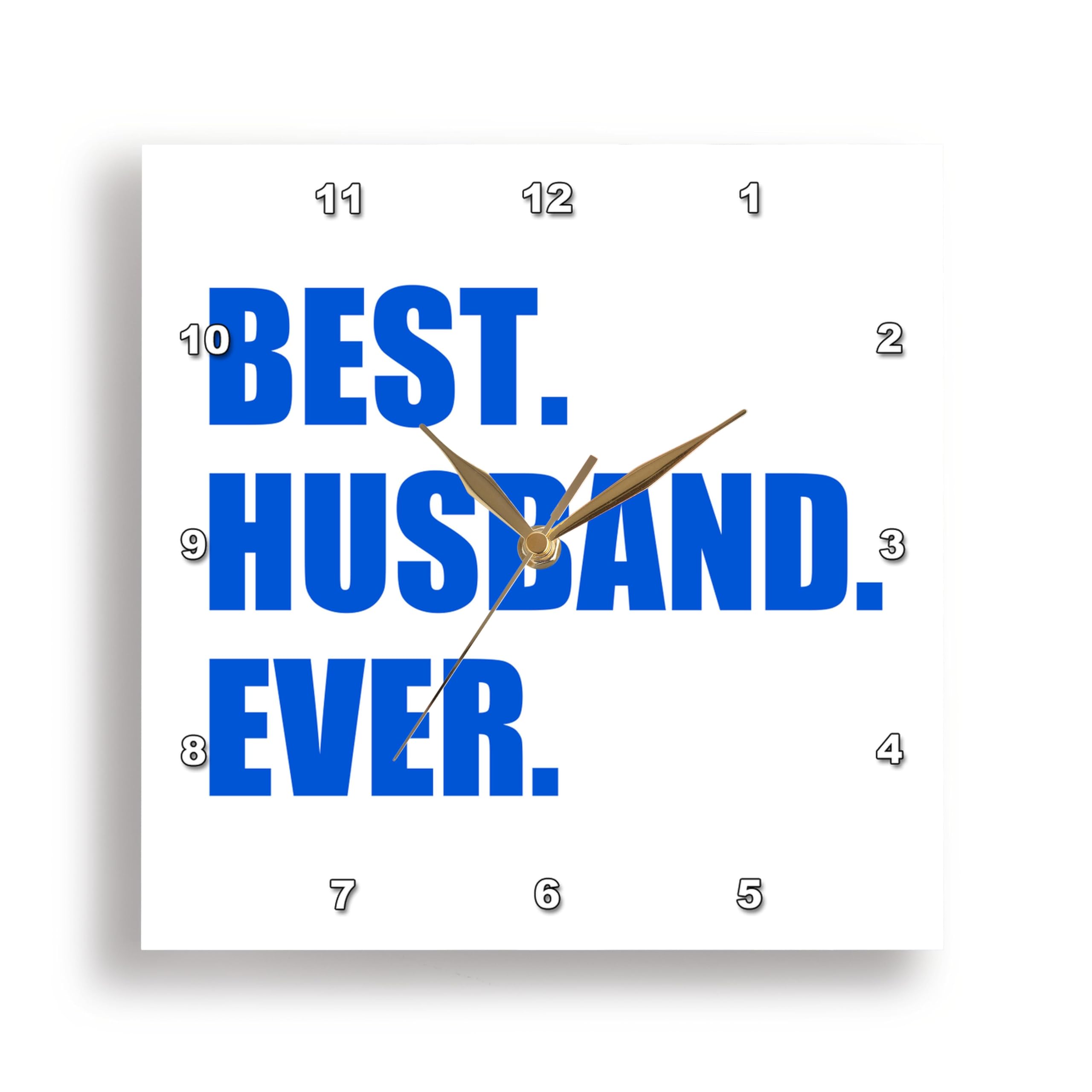 Horloge romantique Meilleur Mari Ever pour déclarer votre flamme chaque jour