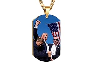 Show Your Support for Trump: 2024 Survived Shot At Election Rally Necklace