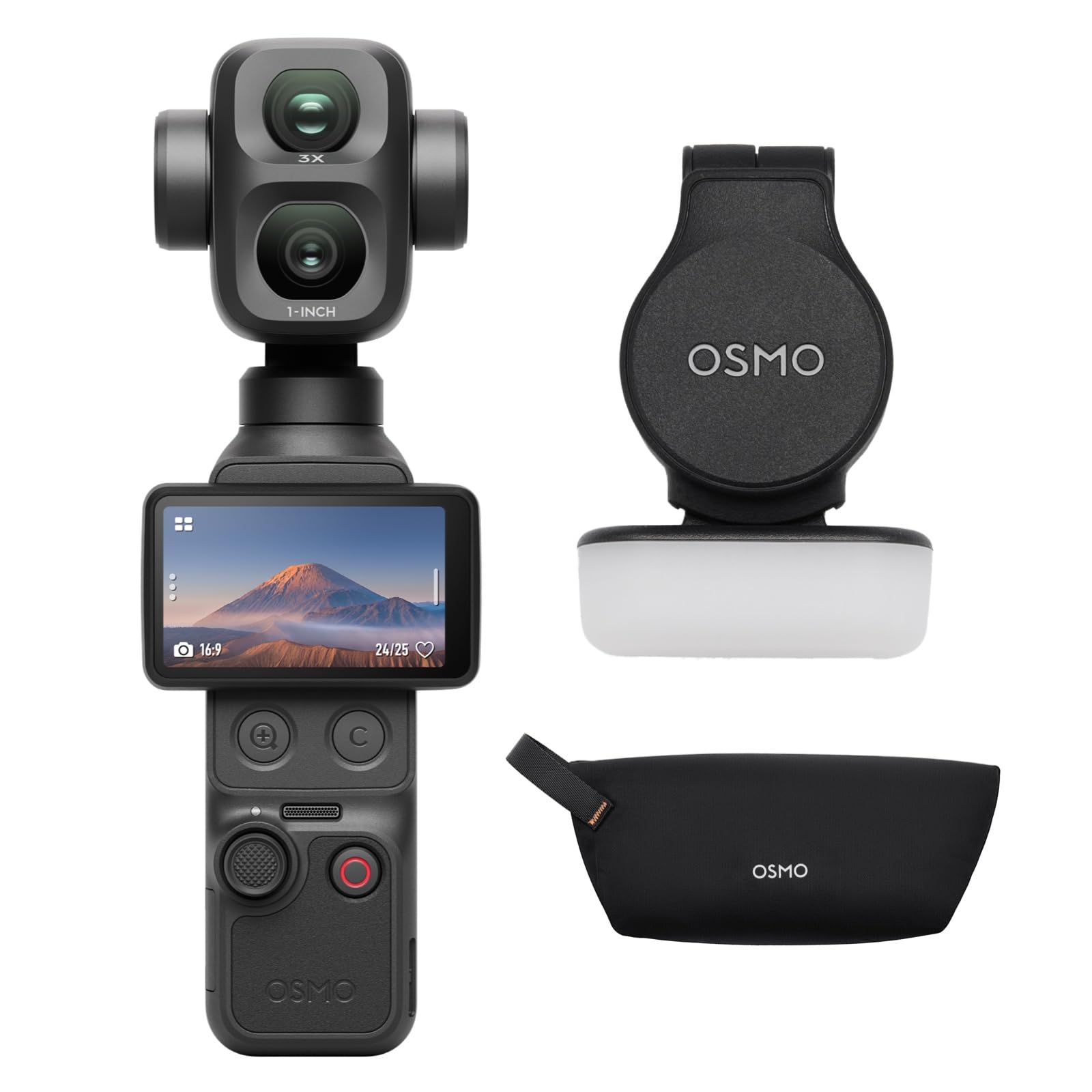 Amazon | DJI Osmo Pocket 4P スタンダードコンボ デュアルレンズ 4K