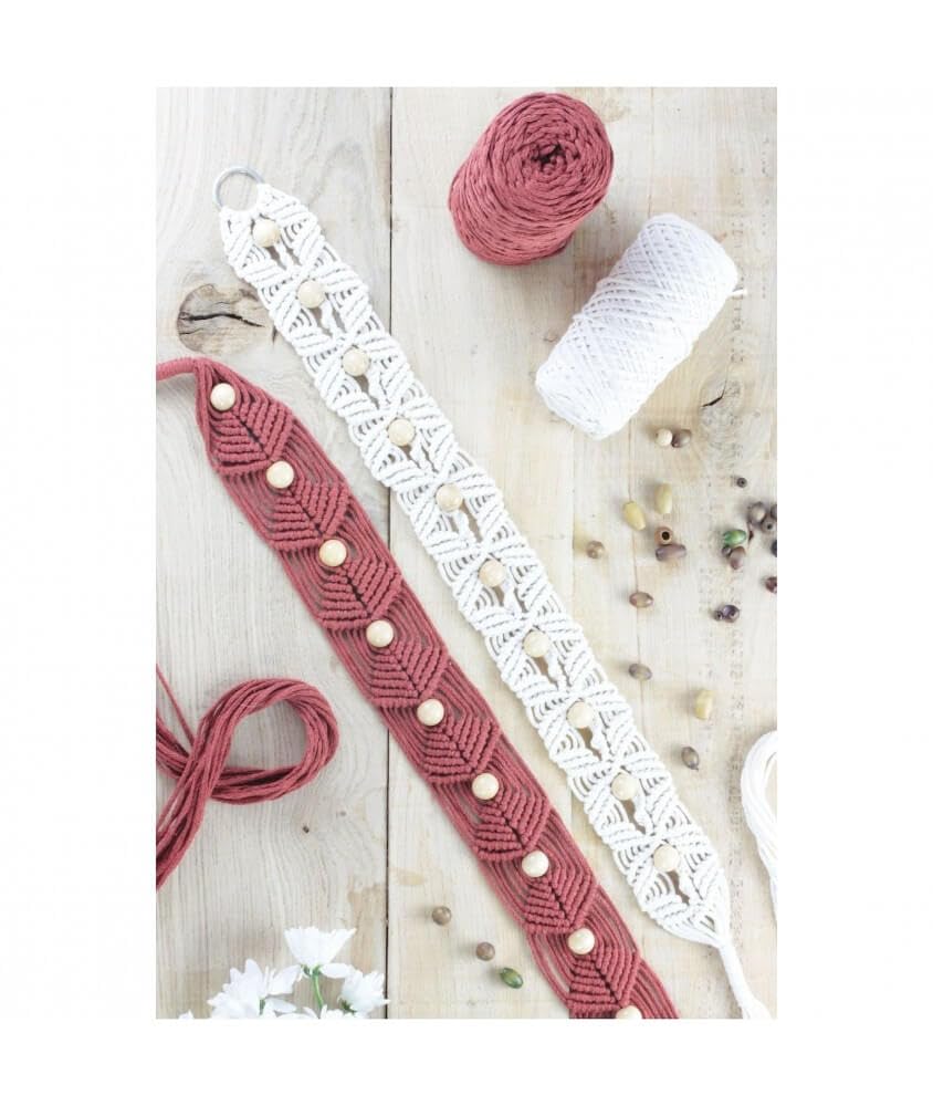 Galon de dentelle de coton crochet largeur moyenne. Différents coloris