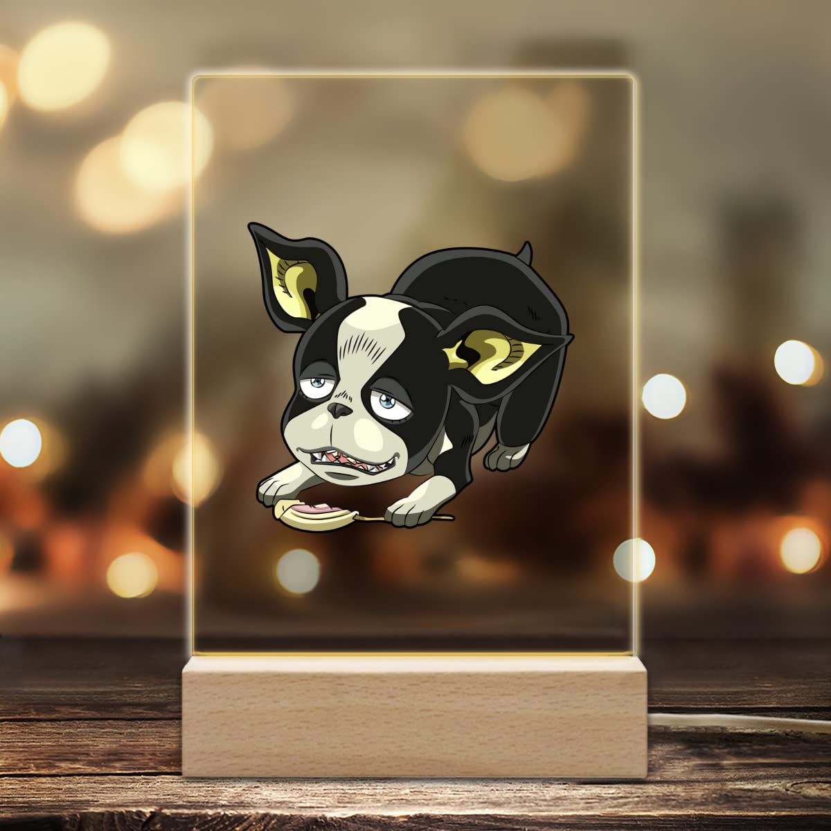 Amazon.co.jp : ジョジョの奇妙な冒険 イギー 夜の光 ナイトライト