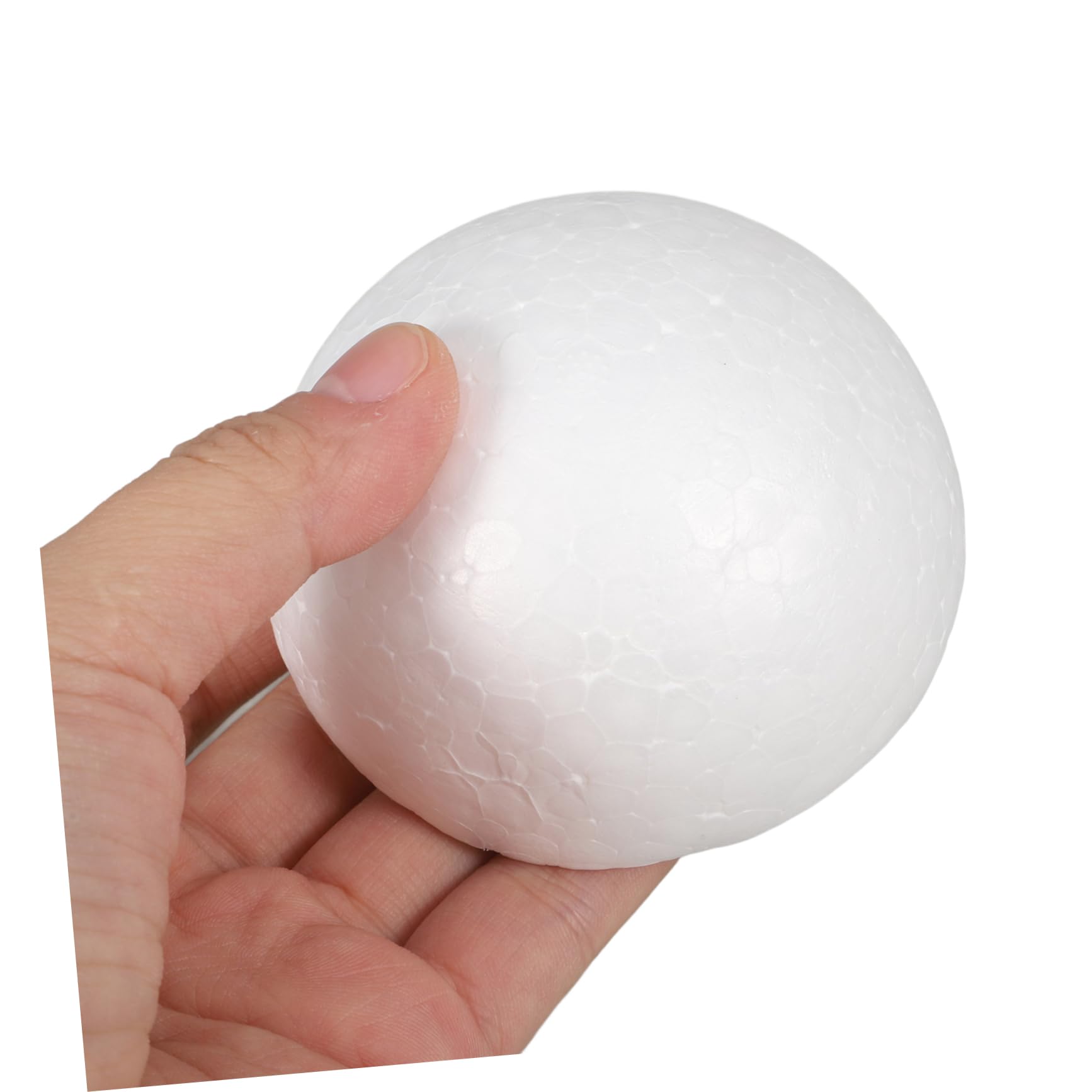 Garneck 10pezzi Palline Schiuma per Decorazioni Fai da Te Densità Superficie Liscia per Facile Verniciatura per Feste Modellismo e Lavoretti