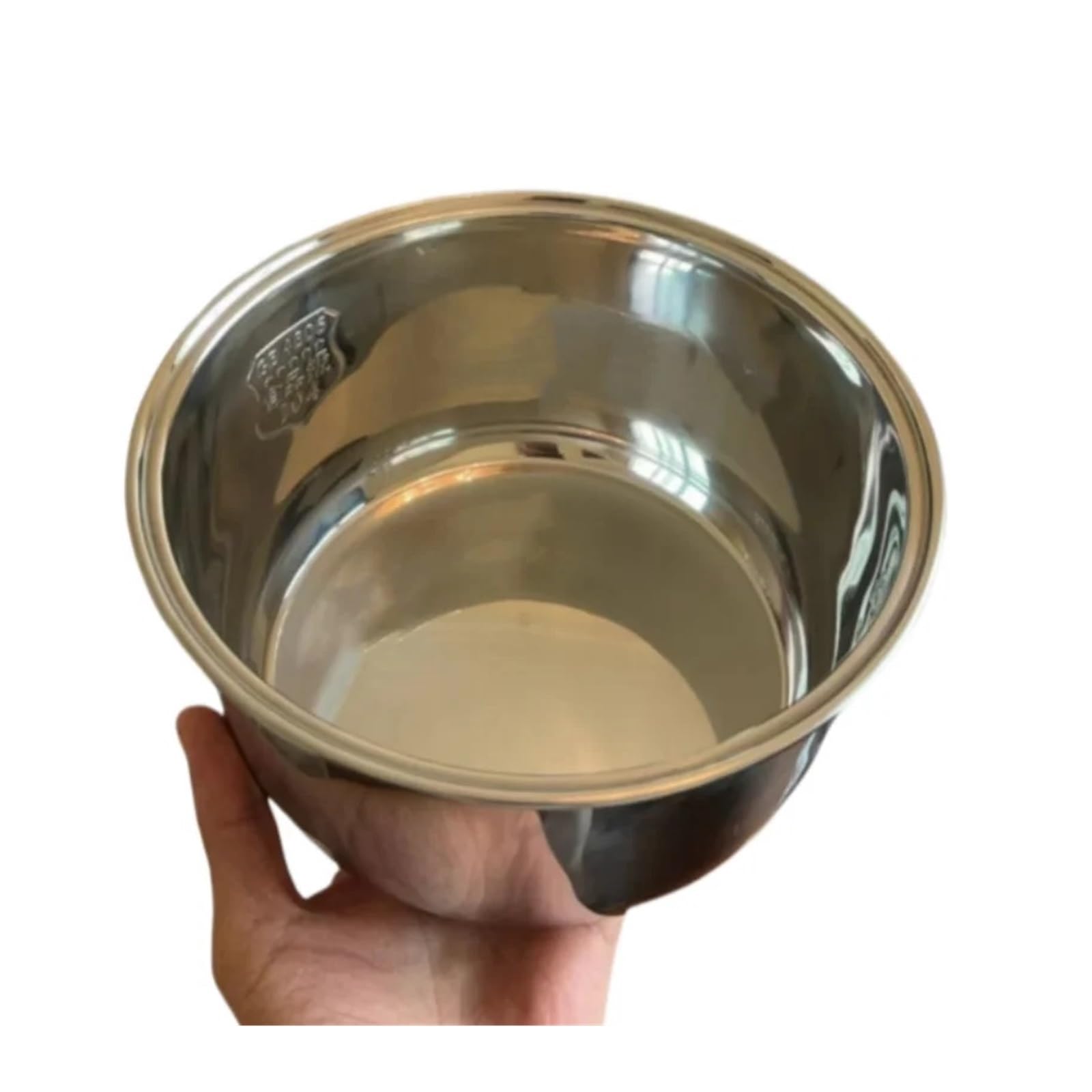 SQJZWOD 304 Stainless Steel Rice Cooker Inner Bowl .Compatible with Tiger JBH-G2 (JBH-G102-W). 5.5 Cups Replacement Inner Bowl