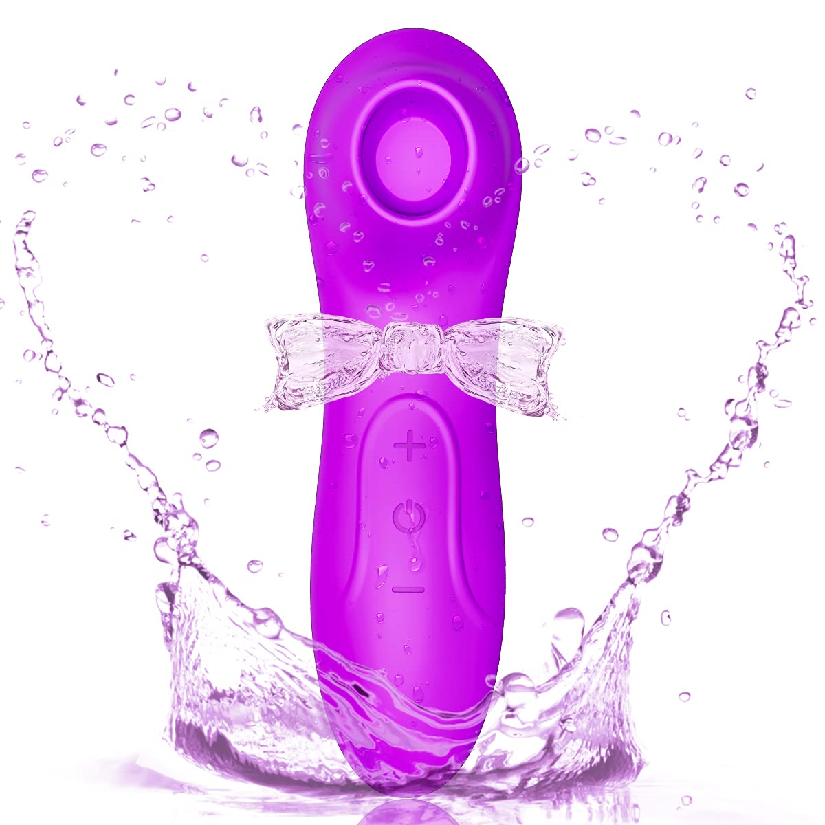 Inalámbrico suave para masajeador con 10 potentes masajeador recargable USB silencioso impermeable para cuello trasero