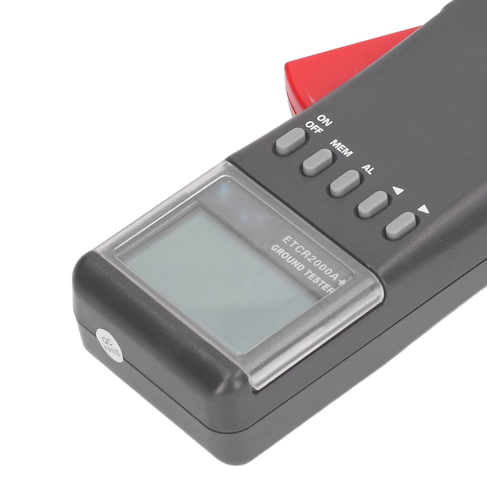 Pinza Amperimétrica Digital, + Probador de Resistencia a Tierra Digital de Alta Precisión 0.01‑1200Ω para Telecomunicaciones, Energía y Meteorología