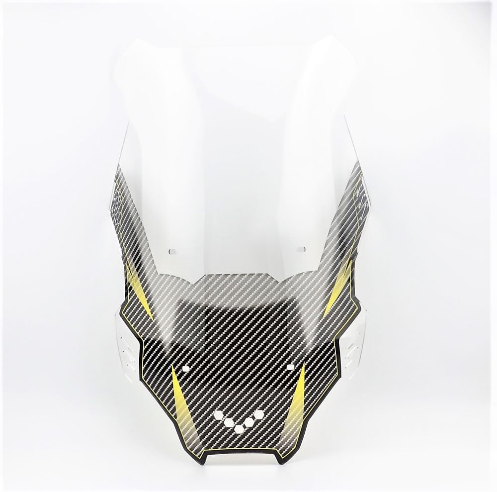 ADV150 ADV160 Accessories, Scooter Large Windshield Cover for ADV 150 ADV-150 2019-2022 ADV 160 ADV-160 2022-2026 Motorcycle Windscreen Wind Deflector Visor Protector (Clear)