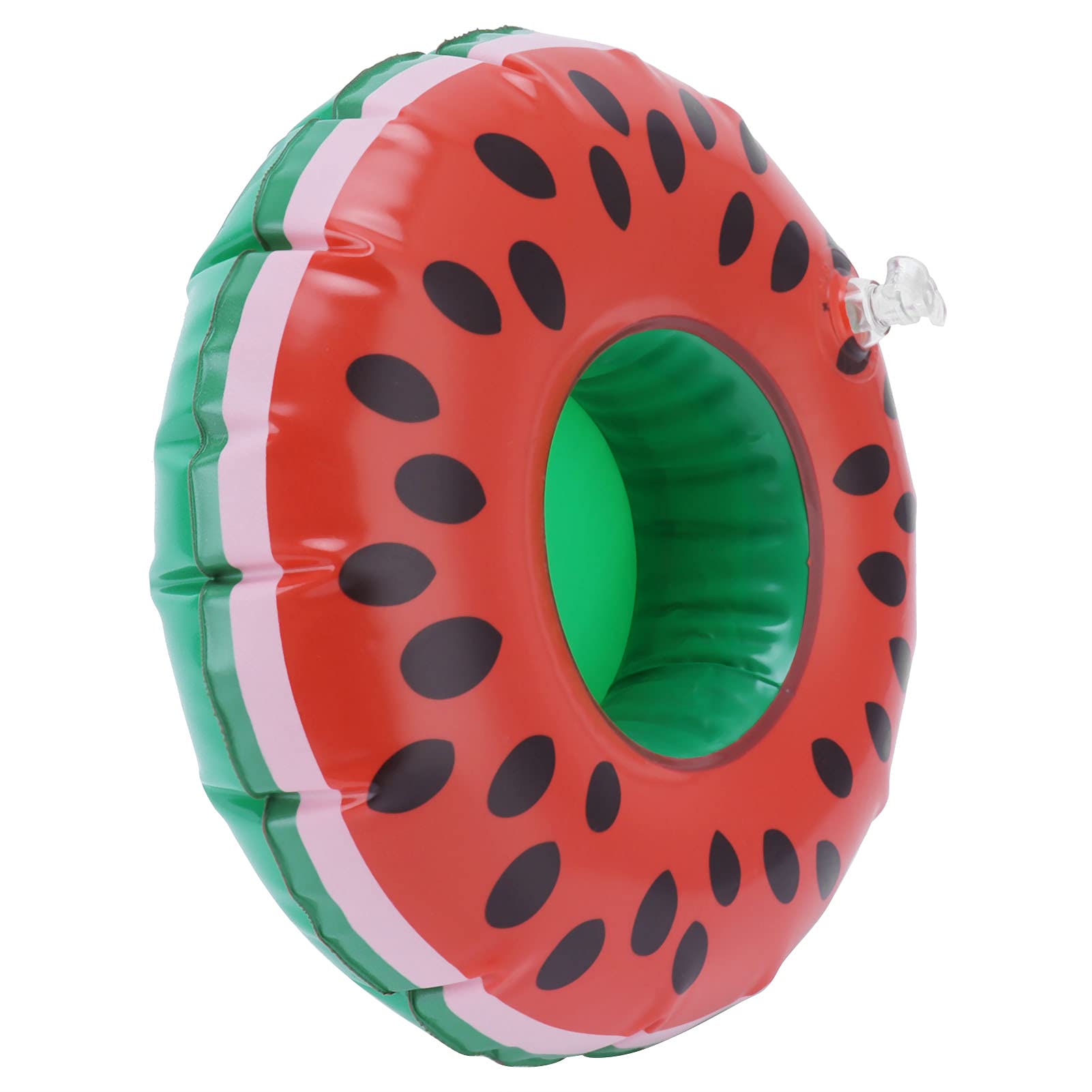 Dessous de Verre Gonflable en Forme de Pastèque, 12 Pièces, Porte-gobelet, Flotteurs de Boissons pour Enfants, Jouets d'été et Fête à la Piscine | Leroy Merlin