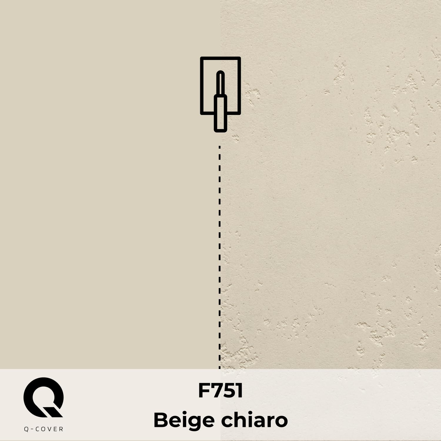 Beton Architekt 15 kg Beige chiaro | intonaco decorativo effetto cemento per esterni | pronto all’uso | resa ca. 10 m² | ampia scelta colori