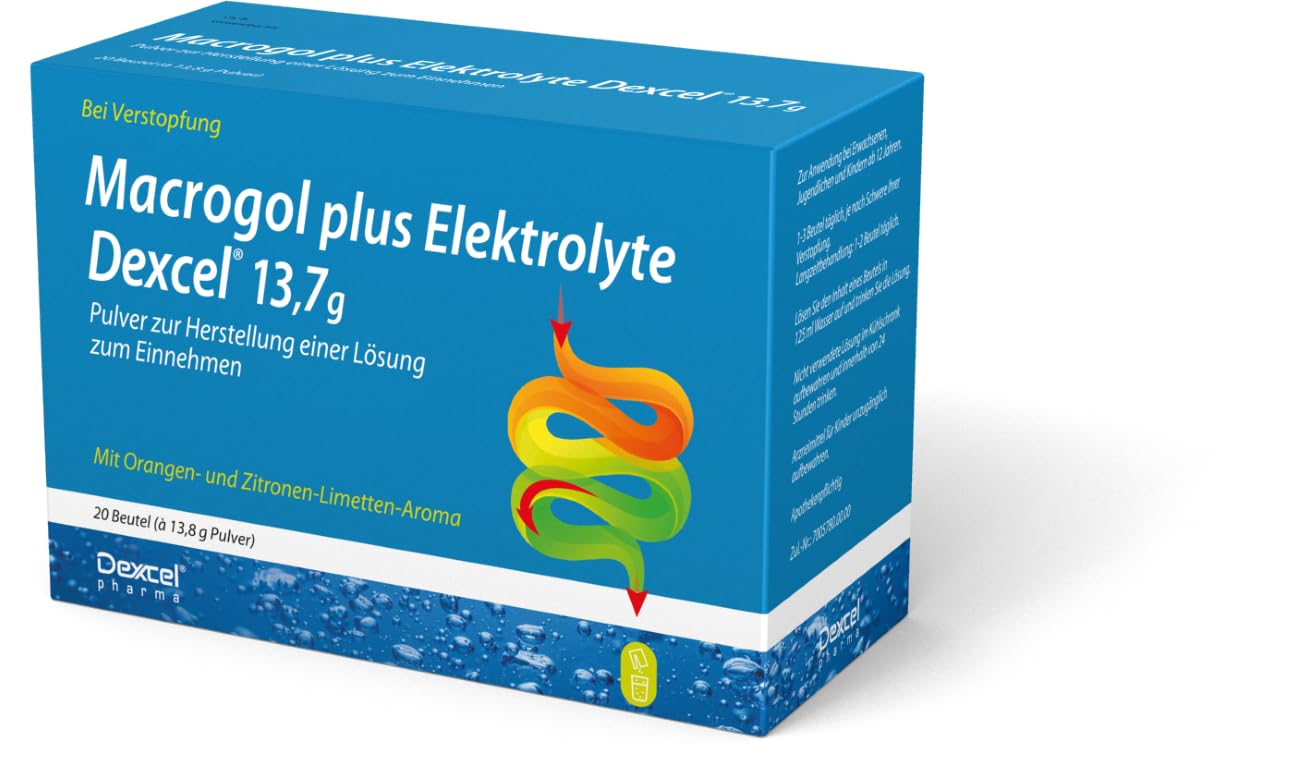 Macrogol Dexcel plus Elektrolyte – 20 Beutel