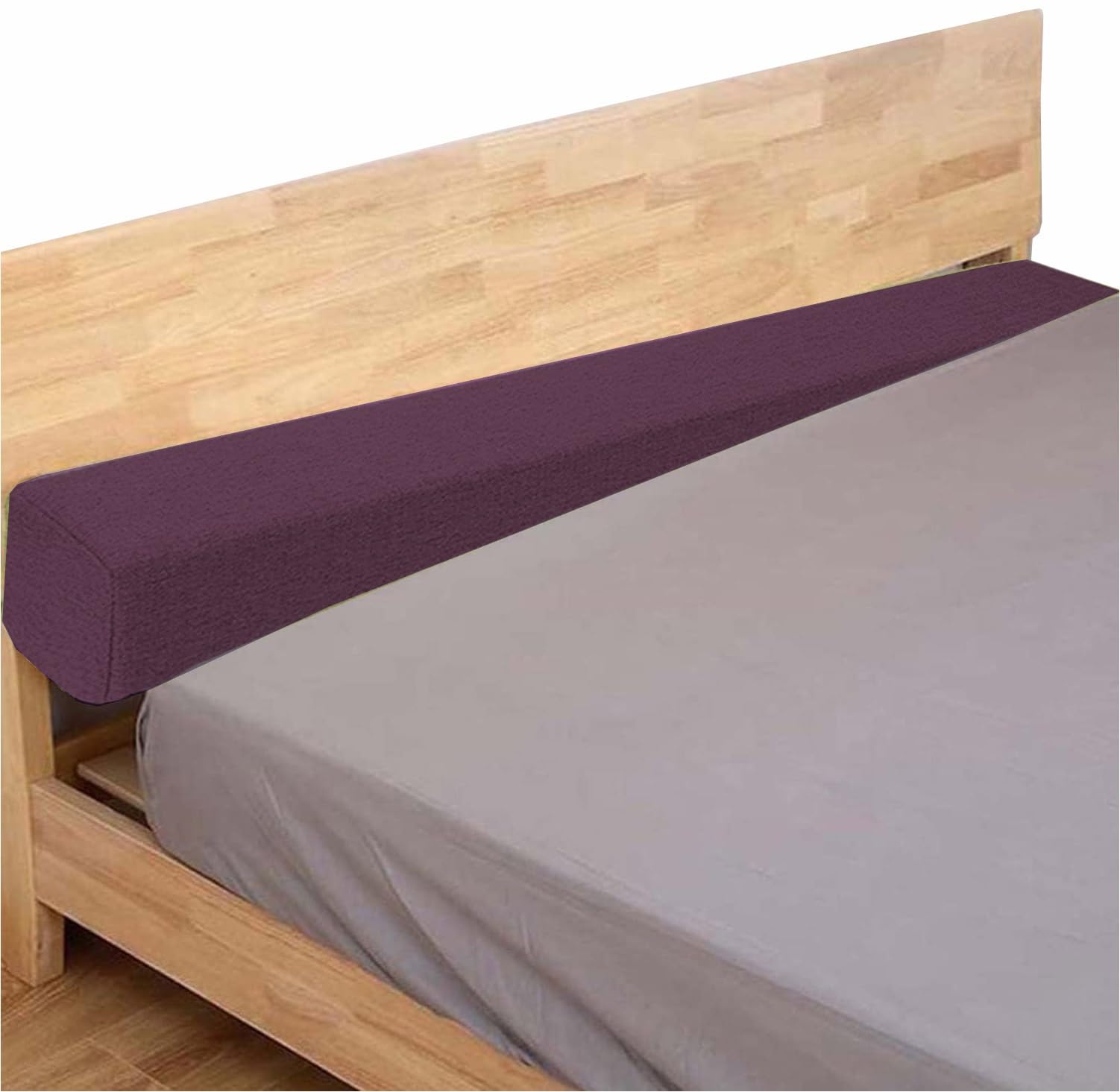 Holomaalahi big gap filler 200x10x15cm/78x4x6in for Headboard Gap or Wall, Bed Extension for Single, Double & King Beds, Removable Cover