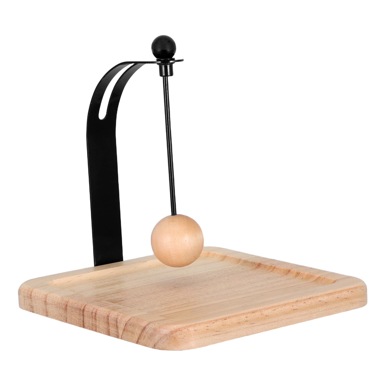 Porte-serviettes en bois massif de pin Mipcase organiseur carré durable