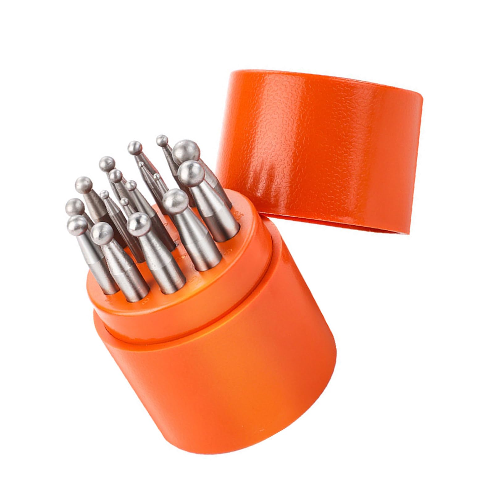 Set punzoni per artigianato per gioielli Set punzoni per lavorazione dei metalli Struttura in acciaio resistenza adatto per strumenti creazione gioielli complessi