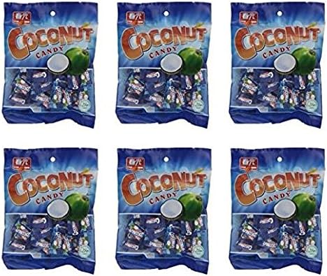 Coconut Candy, 5.6 Ounce (Pack of 6)