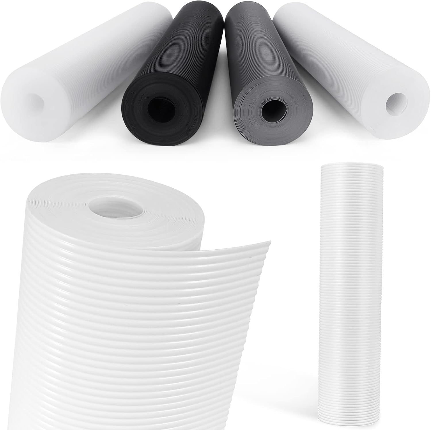 Origuuds Drawer Liners, NonAdhesive Cupboard Liner, Waterproof Anti