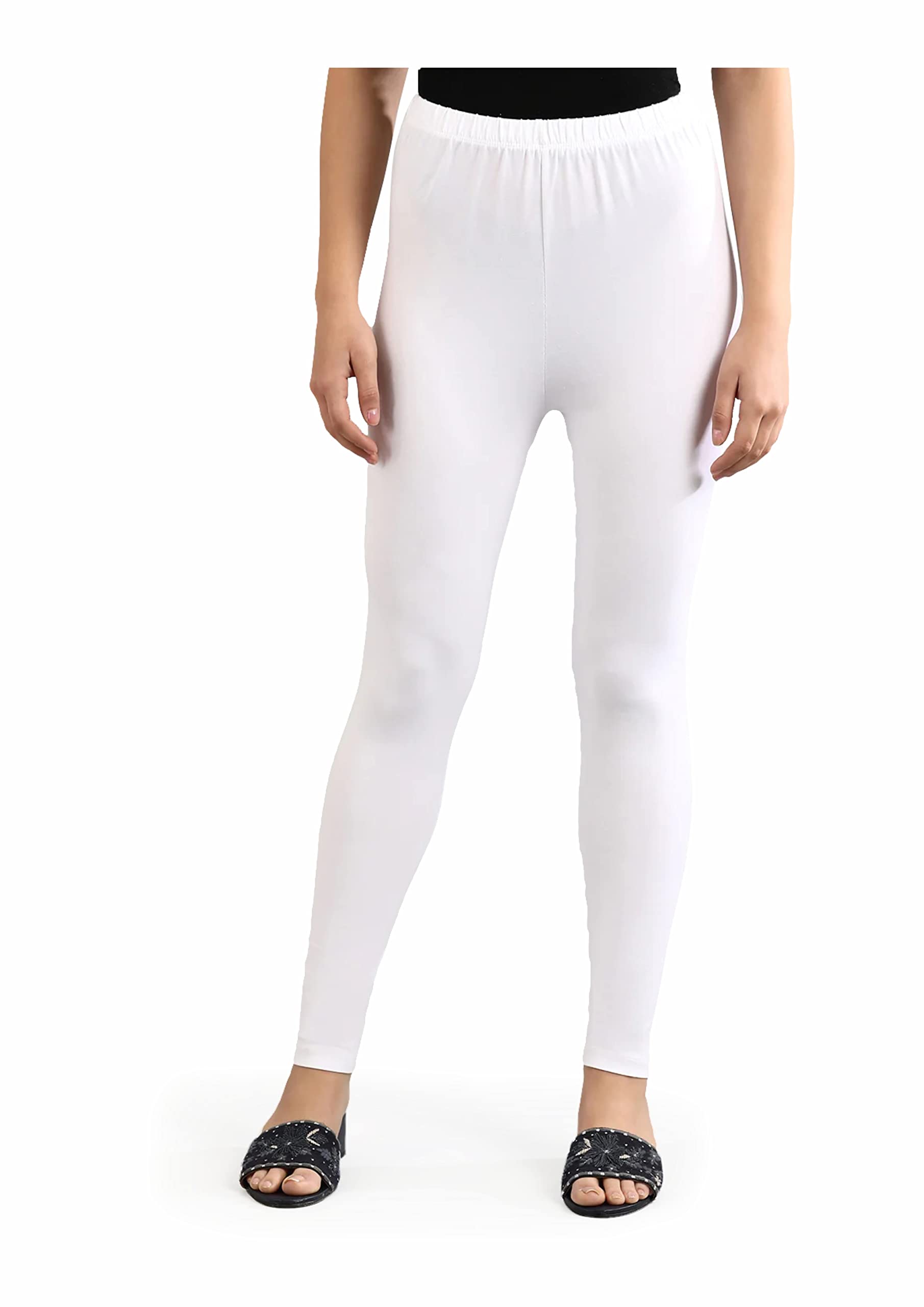 Ezee SleevesWomen's Stretchable Solid Lycra Leggings/Casual Leggings for Girls