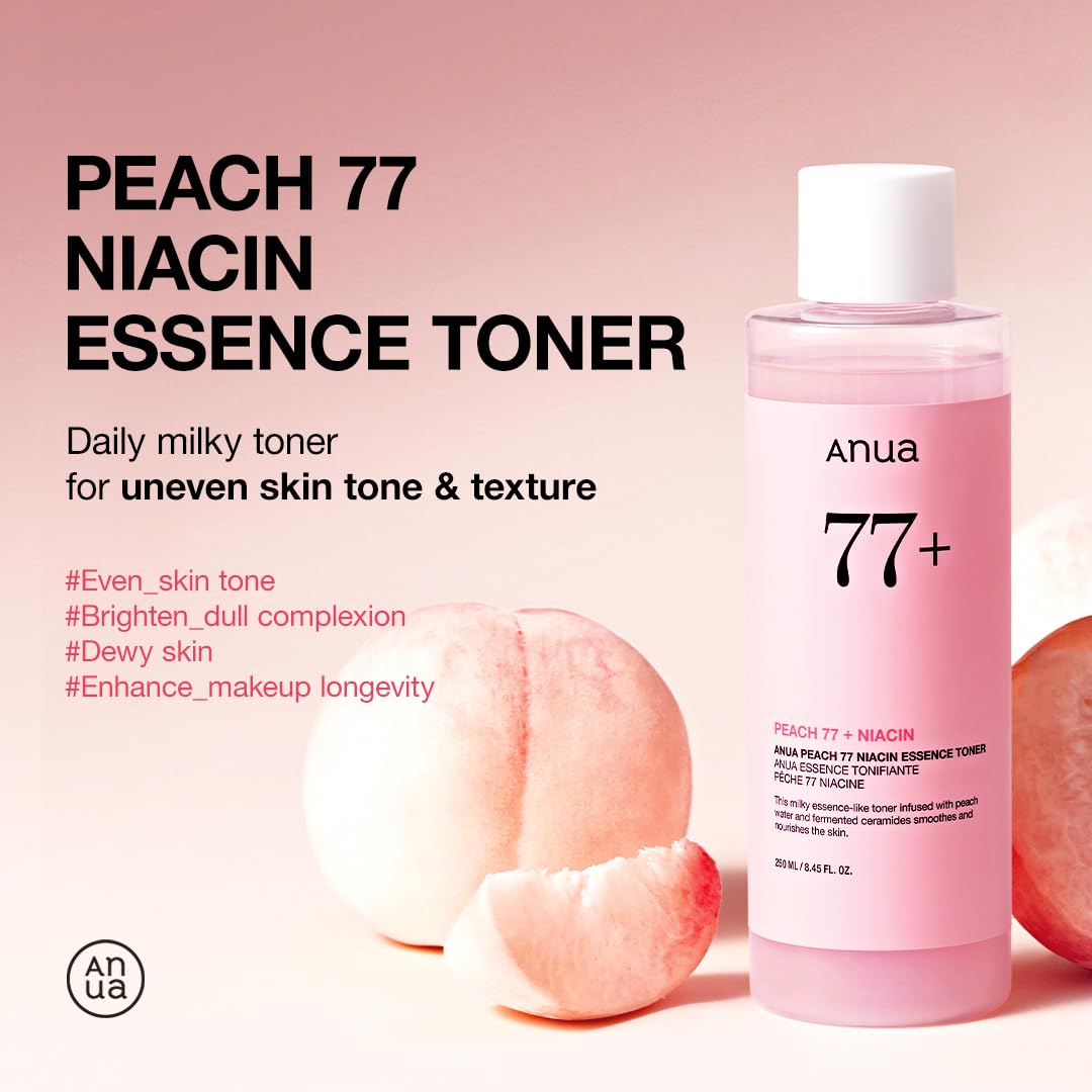 Amazon.co.jp: ANUA Peach 77 ナイアシンエッセンストナー ガラス
