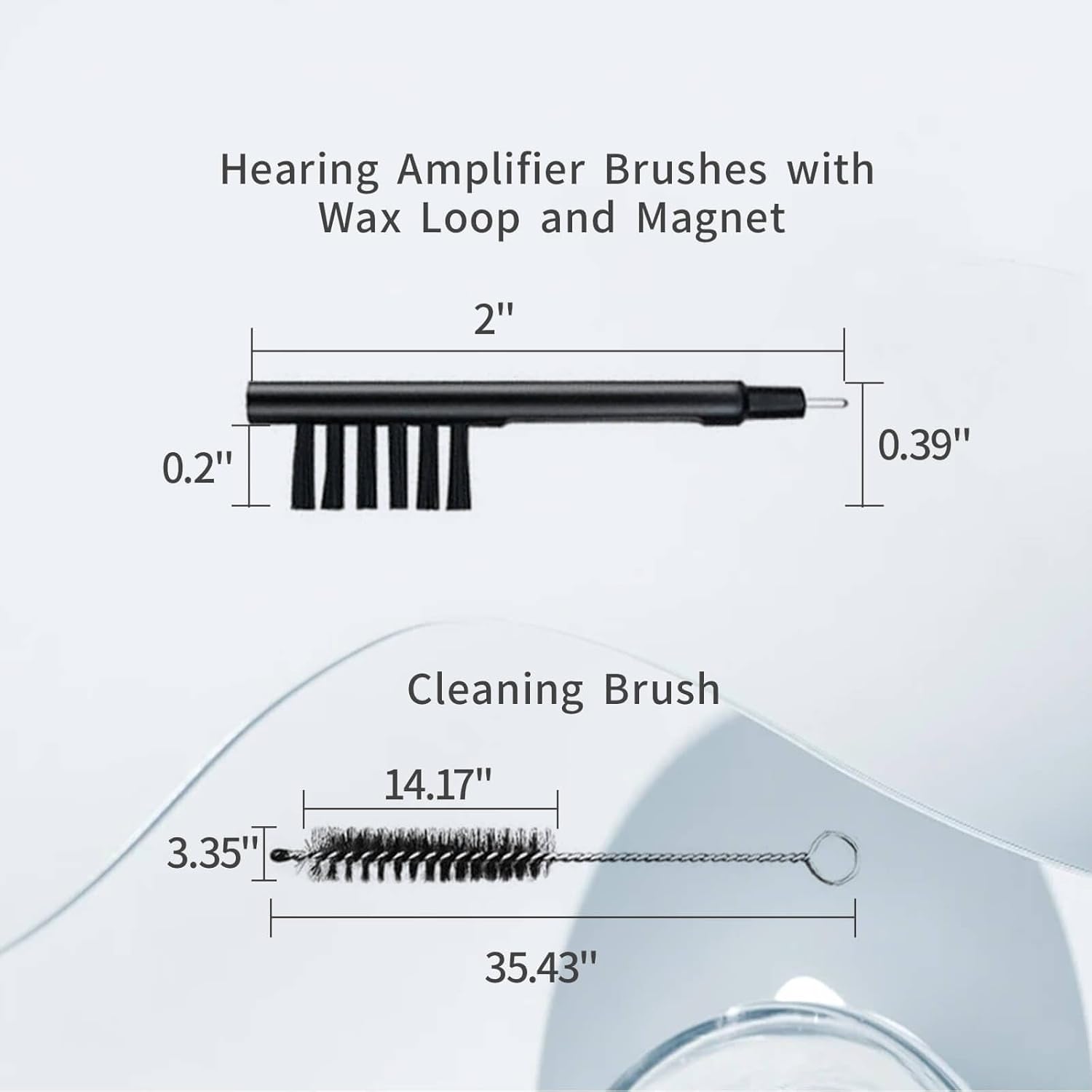 Prowax MiniFit Replacement Wax Filters - Hearing Aid Wax Guards for Oticon ProWax MiniFit Hearing Aid Supplies Cleaning Tools Included (6)