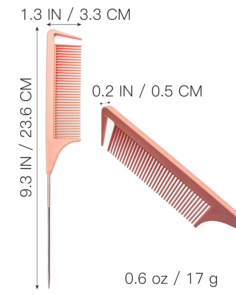 Amazon | LLTGMV 9.3インチ ラットテールコーム ヘア