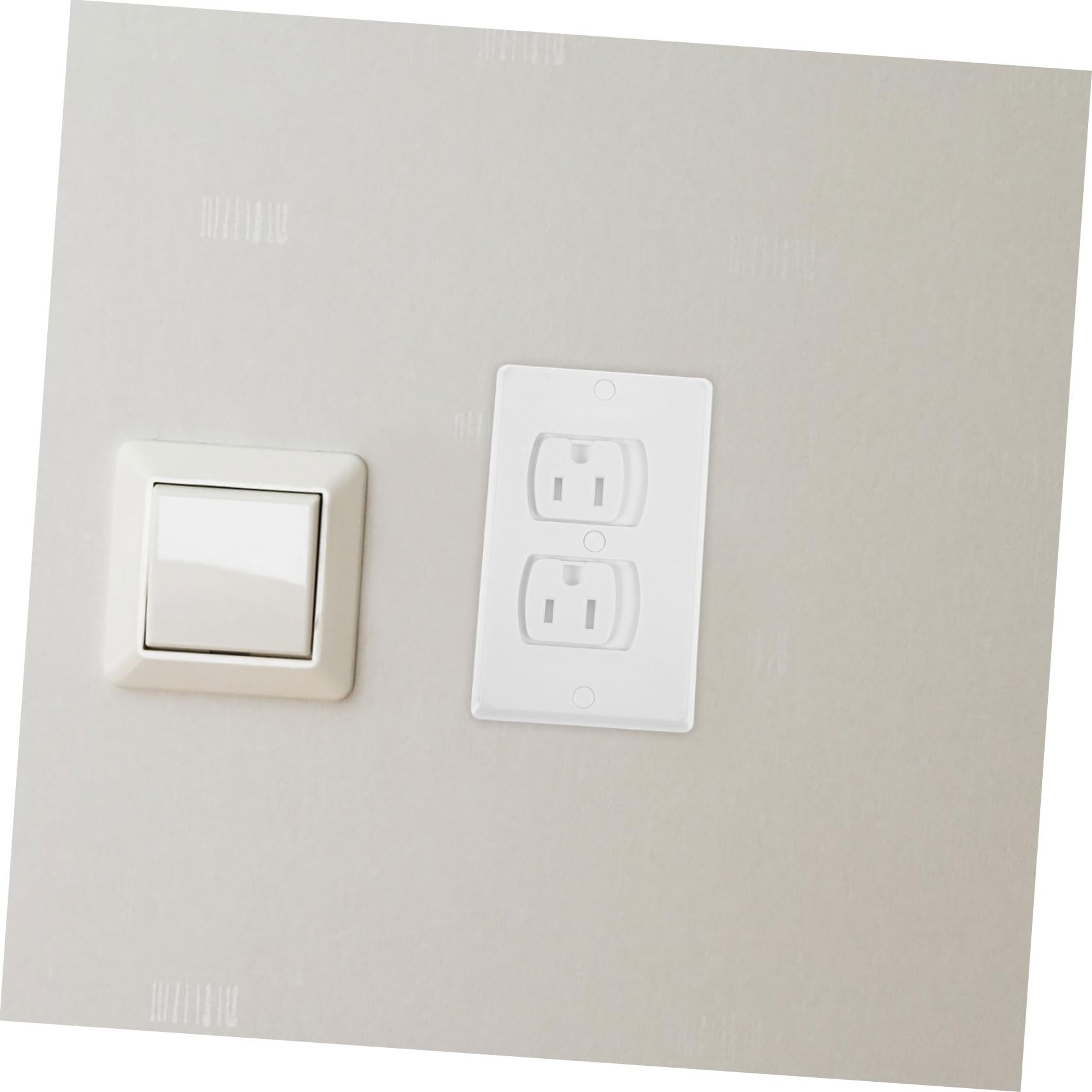 10piezas Cubre Enchufes De Pared Cubiertas Corriente Tapa Enchufe Unidades Abs Seguridad Infantil