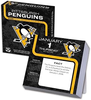 TURNER SPORTS Pittsburgh Penguins 2026 Box Calendar (26998053091)