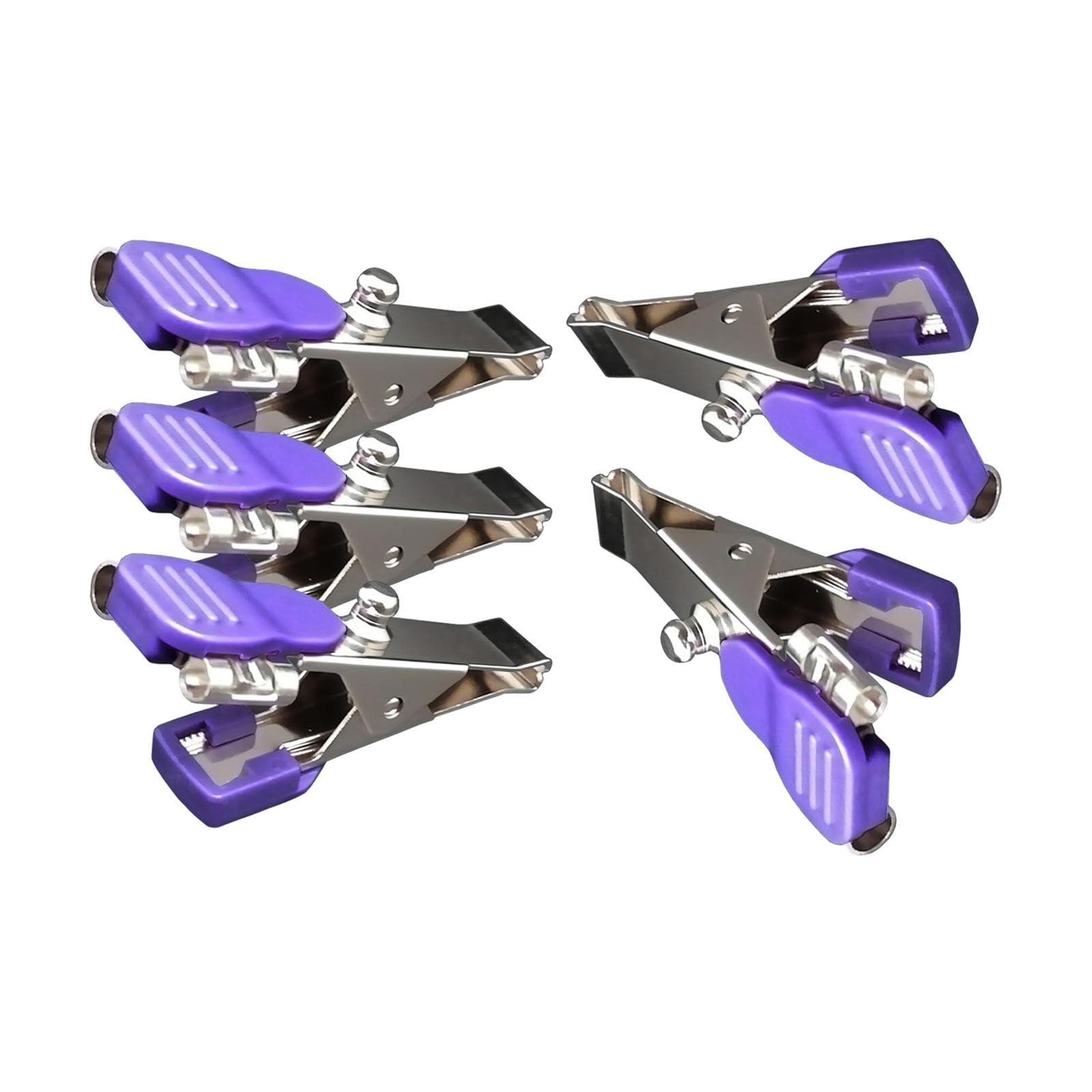 SHOPORA 5X Reusable Pet ECG Alligator Clip Veterinary ECG Clip for Pets Dog