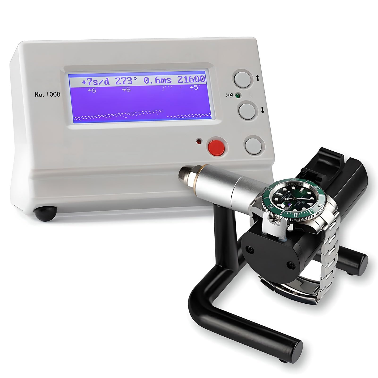 Outil d'étalonnage de synchronisation de montre mécanique LCD