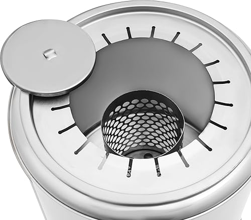 Miniatura 6 de Parrilla de carbón portátil, parrilla de acero inoxidable con accesorios para parrilla, cocina envolvente de 360 para colgar kebabs, ideal para