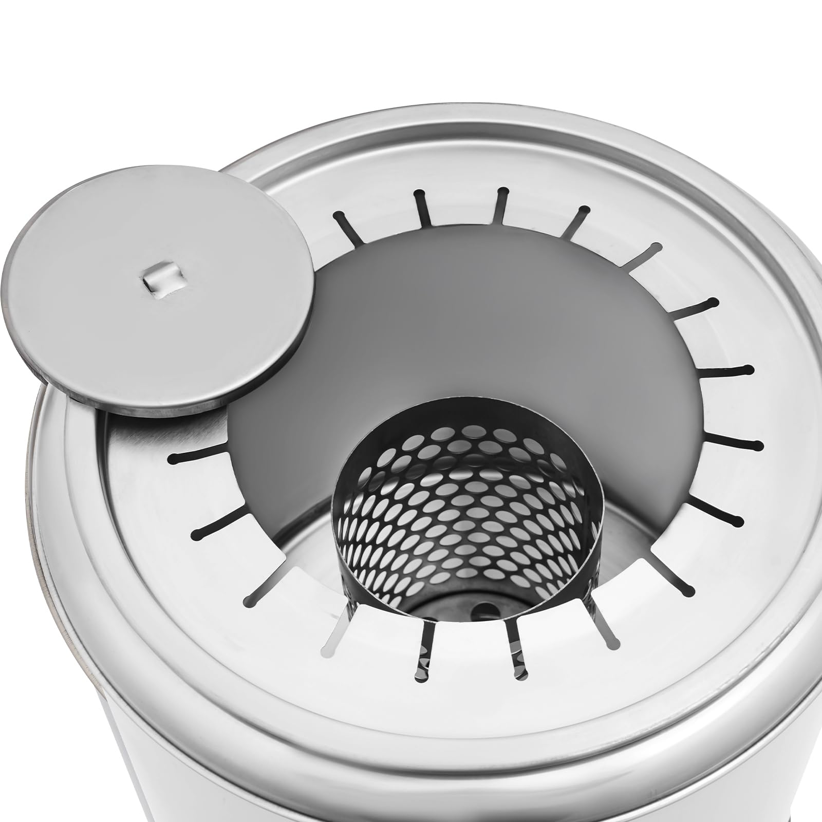 Barbecue a carbonella in formato secchio, per 20 spiedini, per 3 – 6 persone, con set di accessori per barbecue, separazione olio e carbone, per campeggio, picnic, carbonella