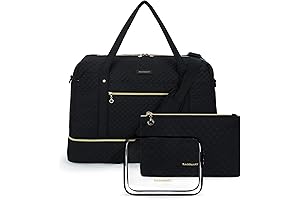 Spacious Weekender Bag with Convenient Shoe Compartment