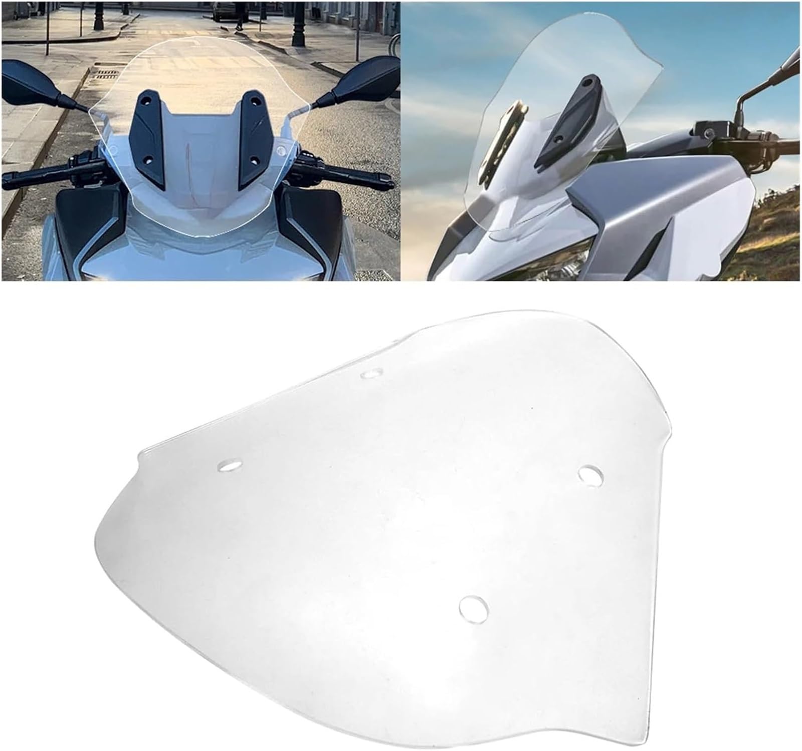Estensione per parabrezza moto Deflettori parabrezza per moto per BMW C400GT
