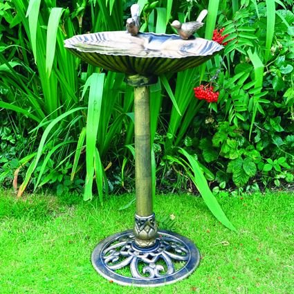 Eckman Oyster Shell Bird Bath
