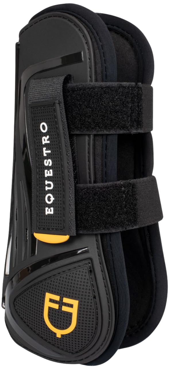 Paratendini in Neoprene e TPU Pony, Nero