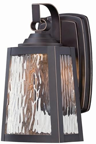 Minka Lavery Lámpara de pared exterior 73101-143C-L Talera Exterior LED Farol de pared, bronce