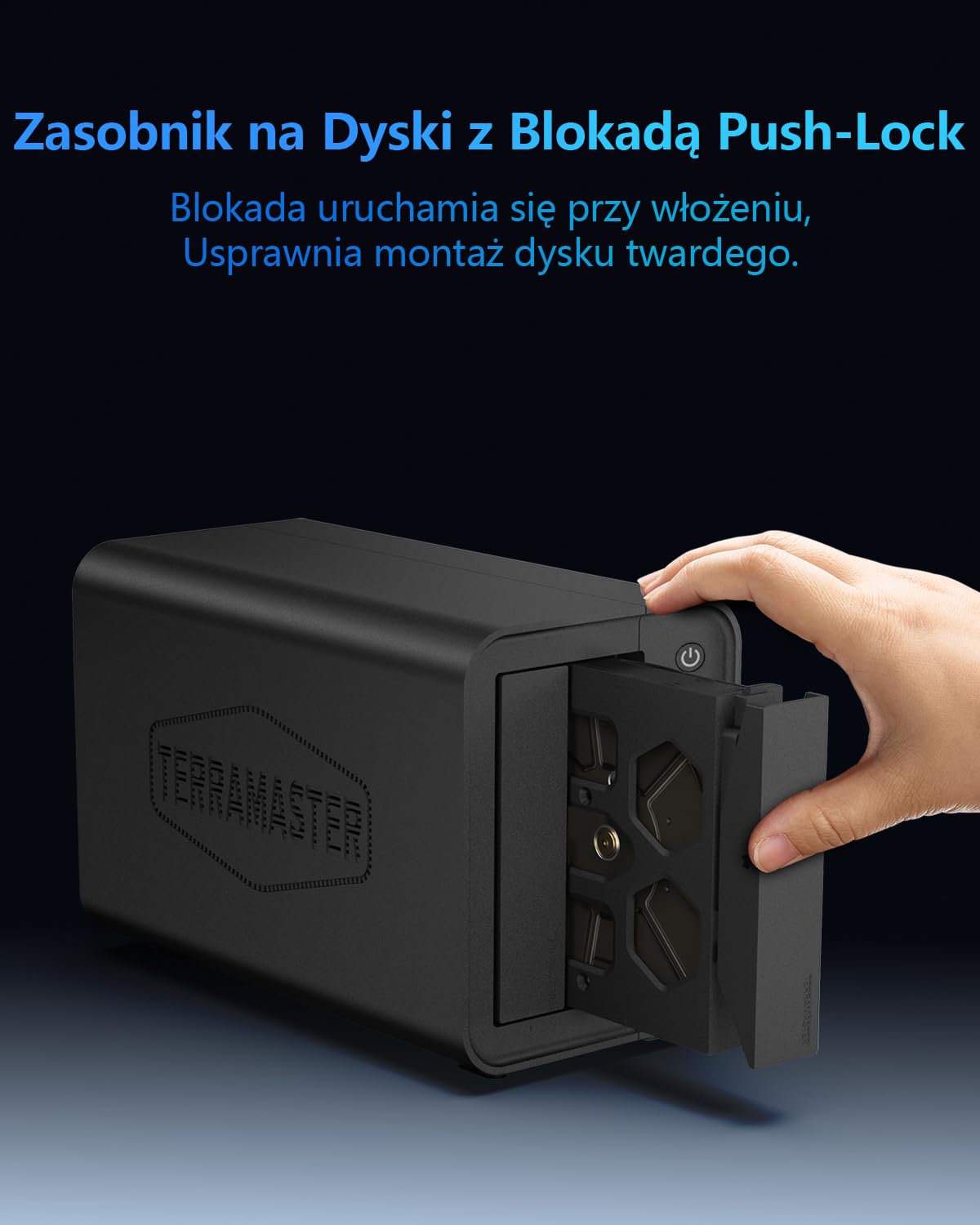 TERRAMASTER F2-425 2-Bay NAS Pamięć Masowa – Procesor Intel x86 Quad-Core CPU, 4 GB RAM, 2.5GbE LAN, Serwer Multimedialny z Sieciową Pamięcią Masową dla Użytkowników Domowych(Bez dysków)