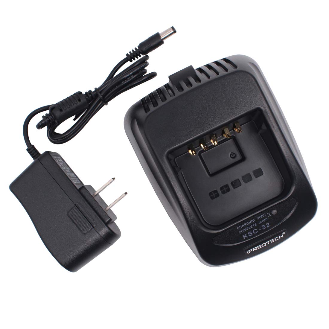 KSC-32 Rapid Charger For Kenwood Radios - Compatible With Multiple Battery Models