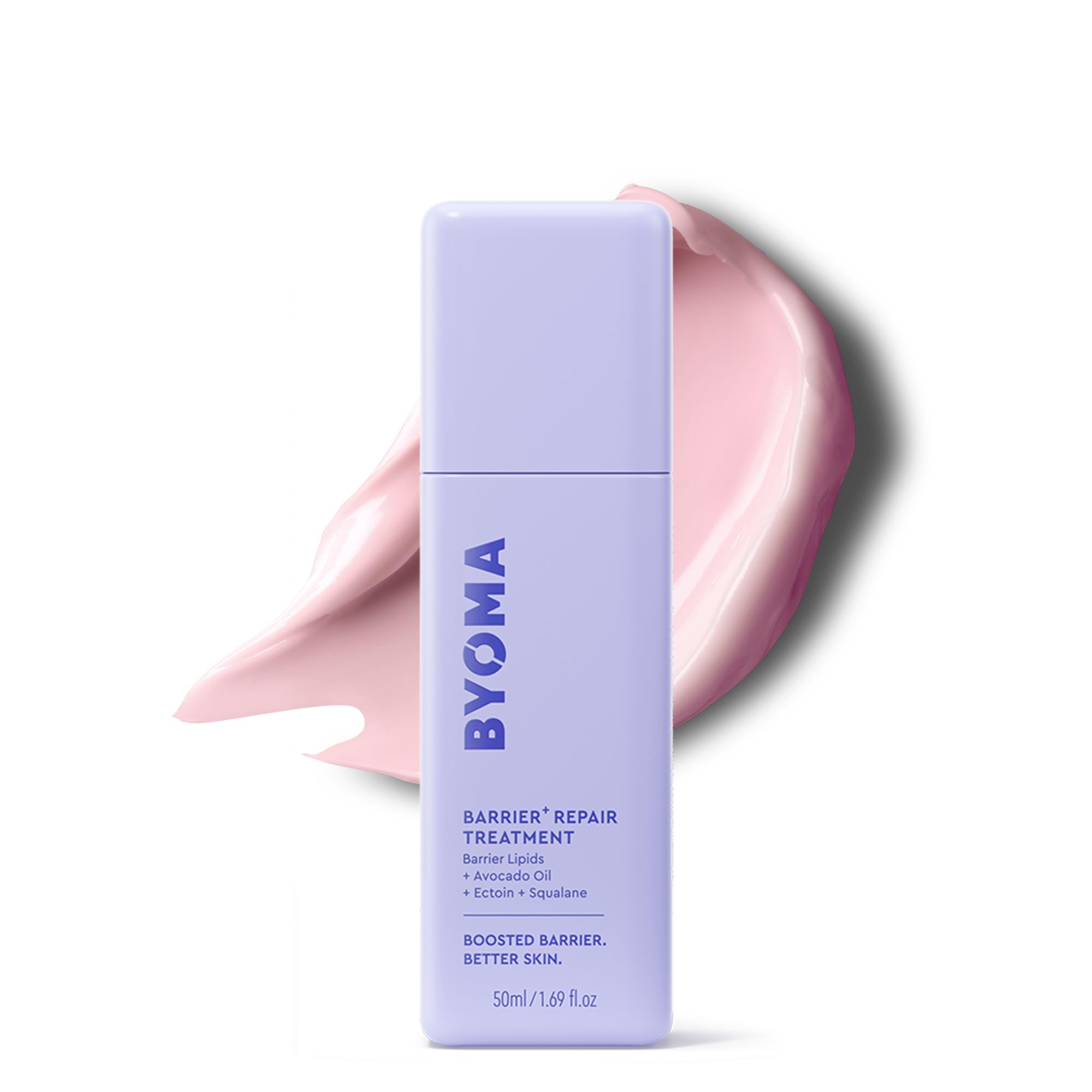 BYOMA Barrier Repair Treatment - Intensely Hydrating Moisturizer for Dry, Sensitive Skin with Avocado Oil, Squalane & Ectoin - Reduces the Appearance