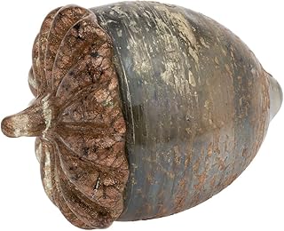 Boston International Glass Pumpkin Tabletop Shelf Décor Autumn & Fall De...