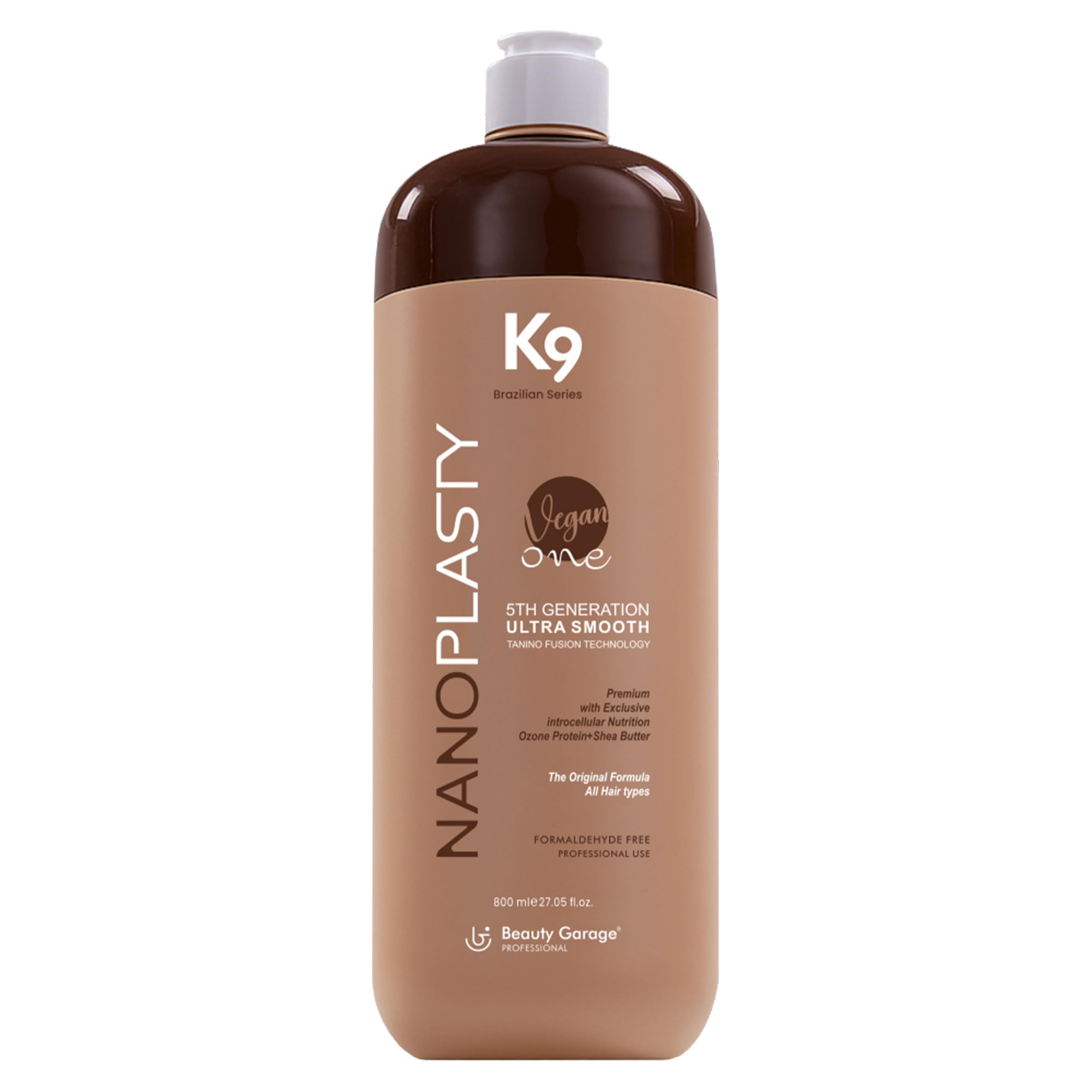 Beauty Garage Nanoplasty Vegan One | K9 Brazilian Series | 5th Generation Ultra Smooth Tanino-Fusion Technology 800ml-picture-45