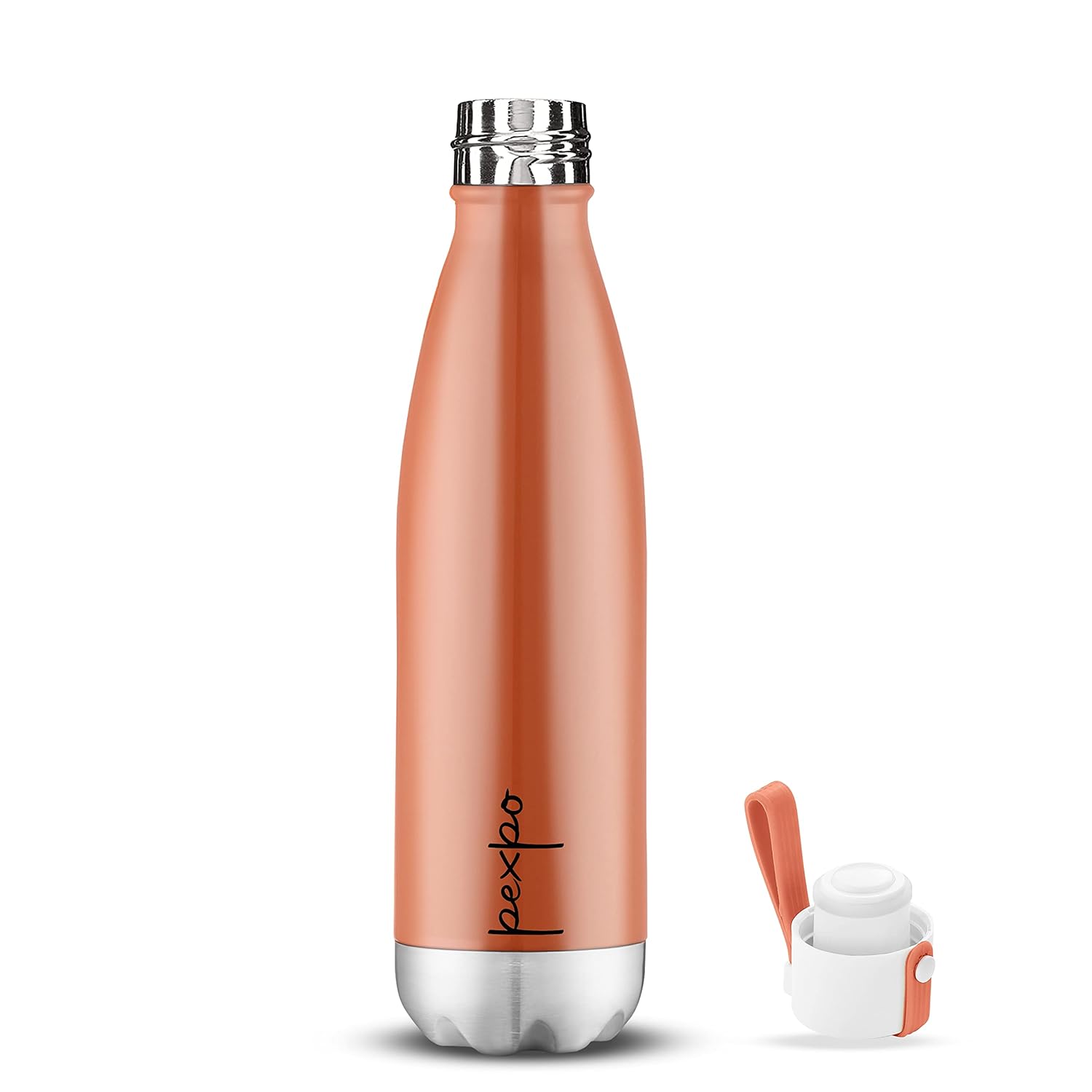 Pexpo Insulated Water Bottle 1 Litre, 24 Hours Hot and Cold Stainless