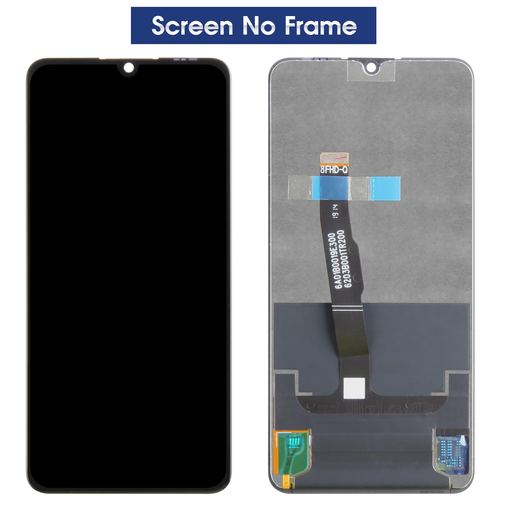 LCD Display per Huawei P30 Lite/Nova 4E, Schermo per P30 Lite 2019 Display Touch Screen MAR-L01A MAR-L21A MAR-LX1A Sostituzione Schermo di Vetro Digitalizzatore Assemblea con Riparazione Kit