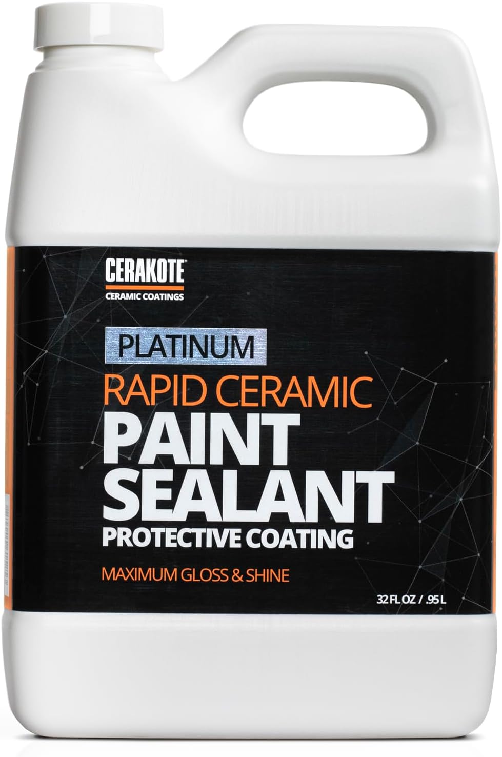 CERAKOTE® Rapid Ceramic Paint Sealant – 32 oz Bulk Pack – Extremely Hydrophobic Ceramic Coating for Cars – Maximum Gloss & Shine – Unmatched Slickness – Pro Results CERAKOTE® Rapid Ceramic Paint Sealant – 32 oz Bulk Pack – Extremely Hydrophobic Ceramic Coating for Cars – Maximum Gloss & Shine – Unmatched Slickness – Pro Results
