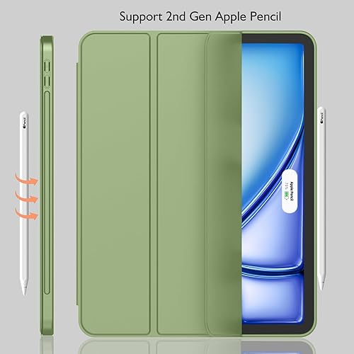 Miniatura 10 de Funda para iPad Air de 4 generación 2020, iPad de 10.9 pulgadas con soporte para lápiz.