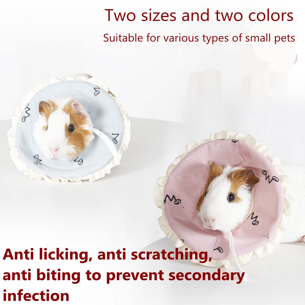 Soft Cat Recovery Cone Soft Donut Cone Collar For Small Pets (Rabbit ...